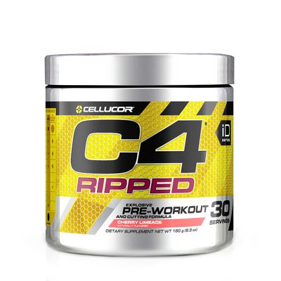 Cellucor C4 Ripped Explosive Pre-Workout - Cherry Limeade - 6.3 Oz