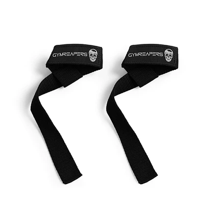 Gymreapers Lifting Straps - Black (1 Pair)