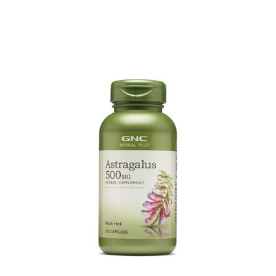 GNC Herbal Plus Astragalus 500 Mg - 100 Capsules
