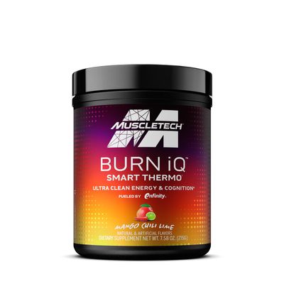 MuscleTech Burn Iq Smart Thermo¹ Powder - Mango Chili Lime - 7.58 Oz. (50 Servings)