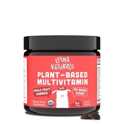 Llama Naturals Kid's Plant-Based Multivitamin - Truly Cherry - 60 Gummies