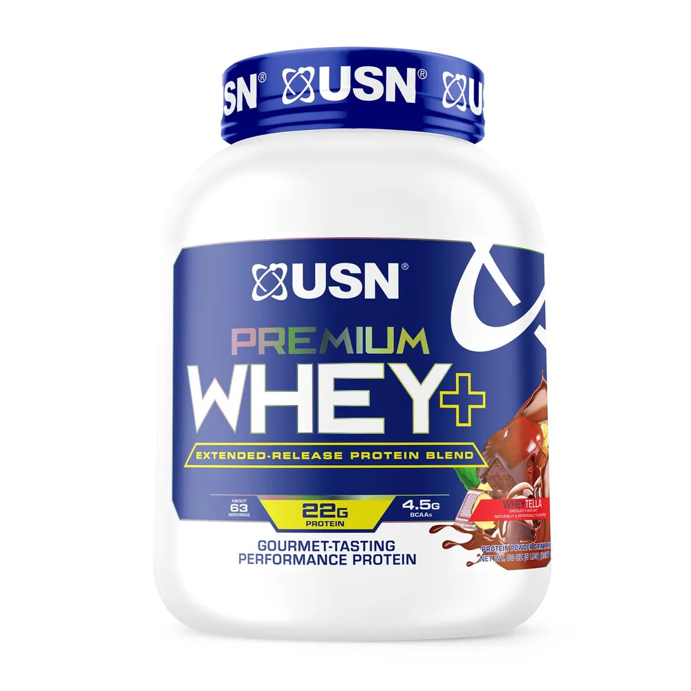 USN Premium Whey+ Extended Release Protein Blend: Wheytella- 5Lbs