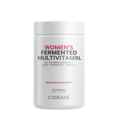 Codeage Women's Fermented Multivitamin Vegan - 120 Capsules (30 Servings)