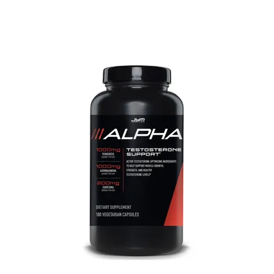 Jym Alpha Testosterone Support Healthy - 180 Capsules (60 Servings)