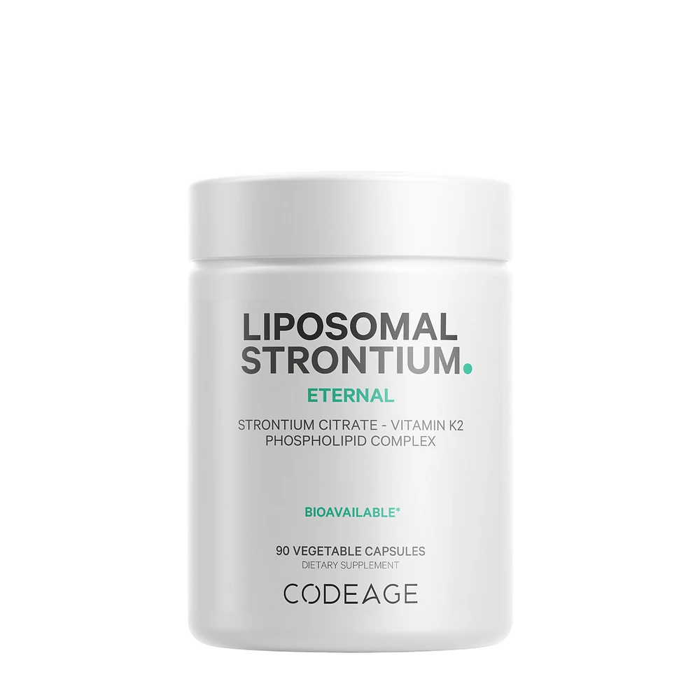 Codeage Liposomal Strontium - 90 Vegetable Capsules (30 Servings)