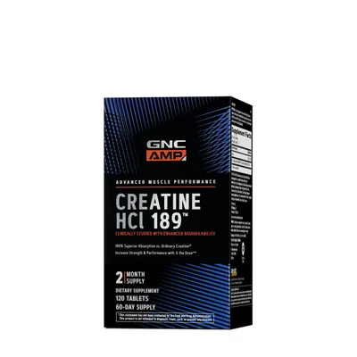 GNC AMP Creatine Hcl 189