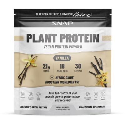 SNAP Supplements Plant Based Vegan Protein Powder Vegan