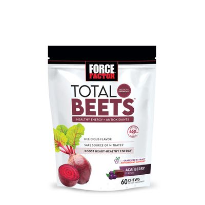 Force Factor Total Beets Healthy Energy and Antioxidants - 60 Chews
