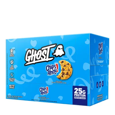GHOST Protein Rtds - Chips Ahoy! - 12 Bottles