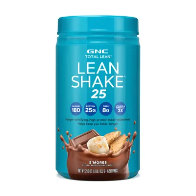 GNC Total Lean Lean Shake 25 Healthy - S'mores (16 Servings)