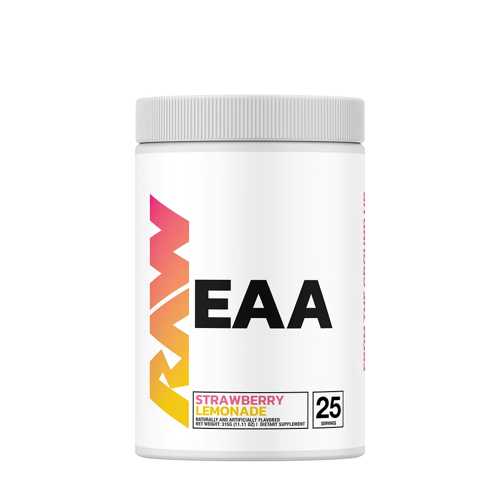 Raw Nutrition Eaa Amino - Strawberry Lemonade (25 Servings)