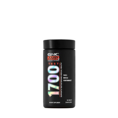 GNC AMP Test 1700 Testosterone Support Supplement - 120 Tablets