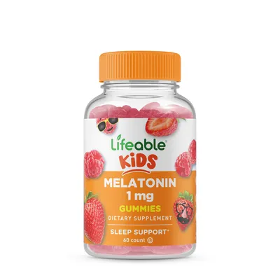 Lifeable Kids Melatonin 1Mg - 60 Gummies (60 Servings) - gummy