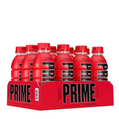 PRIME Hydration Drink - Tropical Punch - 12 Bottles