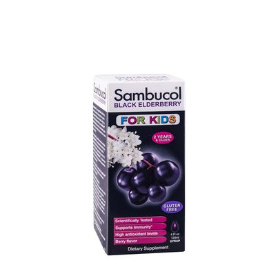 Sambucol Black Elderberry for Kids - 4 Fl. Oz