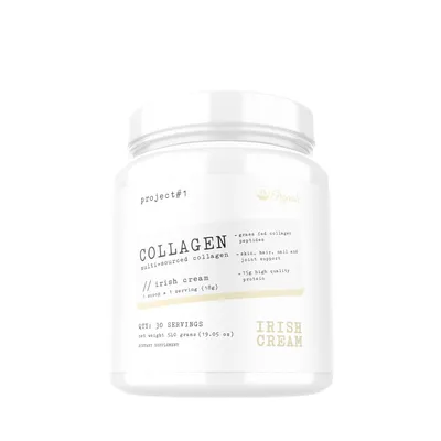 Project 1 Collagen Vegan - Irish Cream Vegan - 19.05 Oz. (30 Servings)