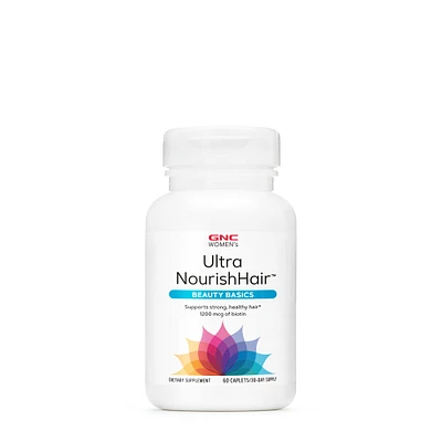 GNC Women's Ultra Nourishhair Healthy - 60 Caplets (30 Servings)