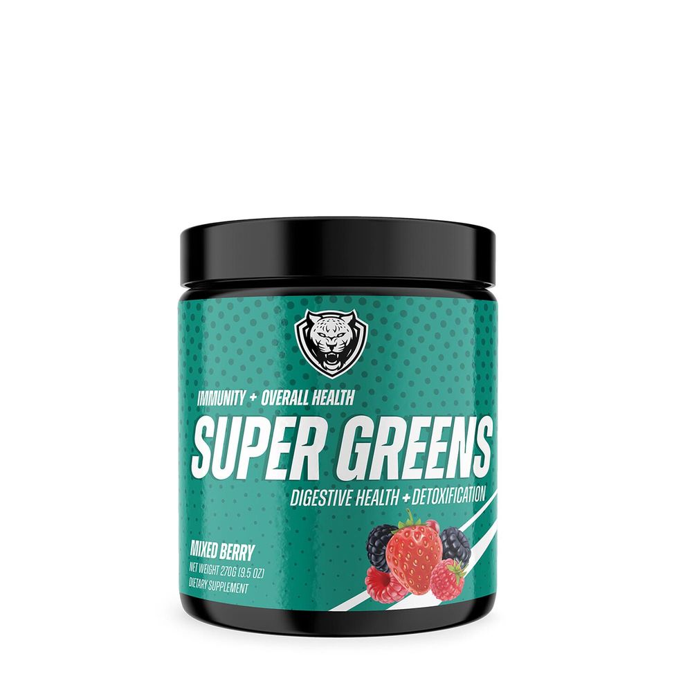 6AM RUN Super Greens - Mixed Berry - 9.5 Oz. (30 Servings)