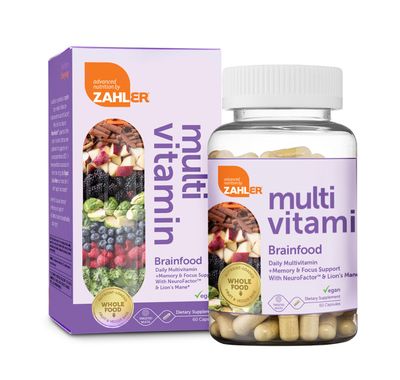ZAHLER Multi Vitamin Brainfood - 60 Capsules (30 Servings)