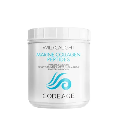 Codeage Wild-Caught Marine Hydrolyzed Collagen Peptides Powder Type I and Iii - 15.87 Oz. (50 Servings)