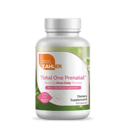 ZAHLER Total One Prenatal - 120 Capsules (120 Servings)