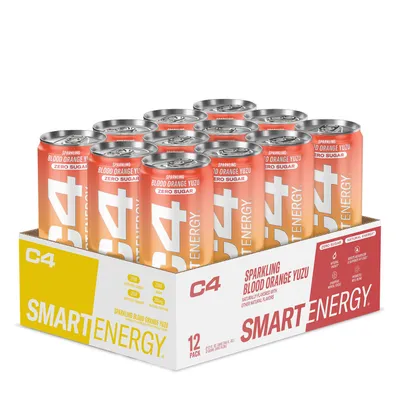 Cellucor C4 Smart Energy - Orange Yuzu - 12Oz. (12 Cans)