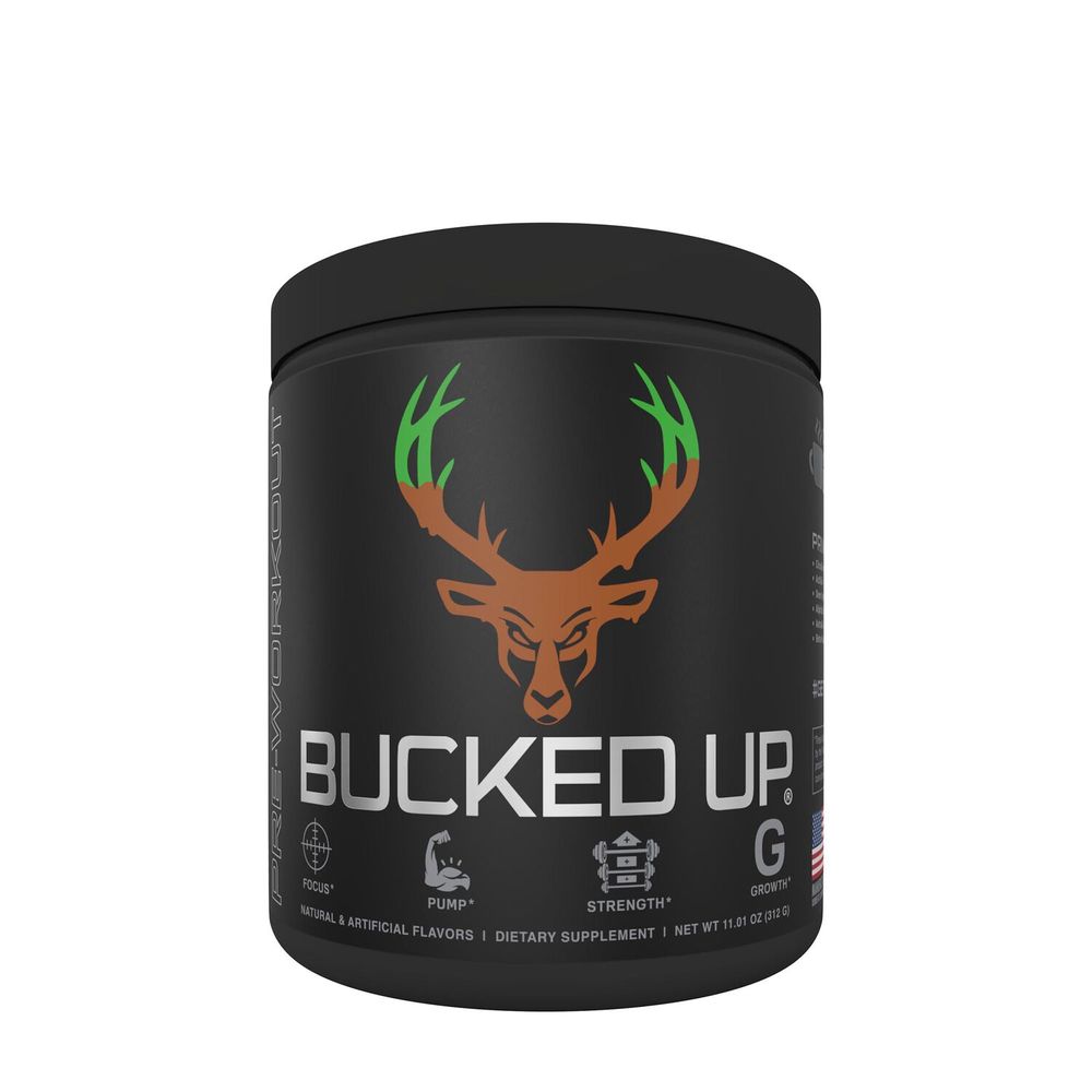 Bucked Up Pre-Workout - Caramel Apple (30 Servings) - 11.01 fl. Oz