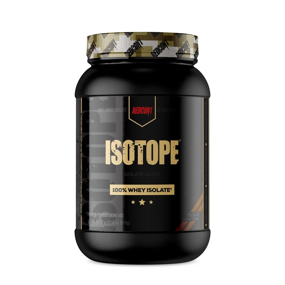 REDCON1 Isotope 100% Whey Protein Isolate - Chocolate (71 Servings) - 70 Servings