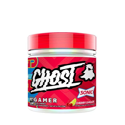 GHOST Gamer Healthy - Sonic Cherry Limeade 6.7 Oz. (40 Servings)