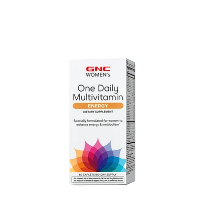 GNC Womens One Daily Multivitamin Energy - 60 Caplets (60 Servings)