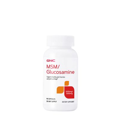 GNC MSM/Glucosamine Healthy - 90 Capsules (90 Servings)