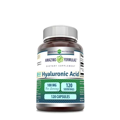 Amazing Nutrition Hyaluronic Acid 100Mg - 120 Capsules (120 Servings)
