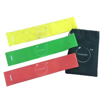 Fitccessory Mini Loop Resistance Bands 3 Pack - 3 Pack - 3 Pack