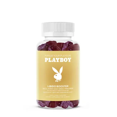 Avid Playboy: Libido Booster Vegan - Maple Syrup Vegan - 60 Gummies (30 Servings)