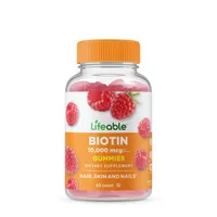 Lifeable Biotin 10000Mcg Vegan - 60 Gummies (30 Servings)