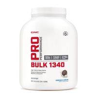 GNC Pro Performance Bulk 1340 - Cookies and Cream (9 Servings) - 7 lbs.