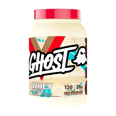 GHOST Whey Protein - Milk Chocolate (26 Servings) - 2 lbs.