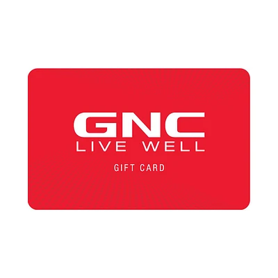 GNC E-Gift Card: Live Well