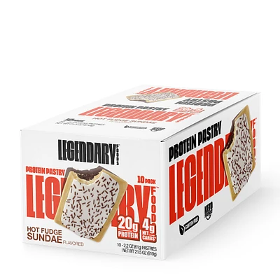 Legendary Foods Protein Pastry - Hot Fudge (10 Pastries)