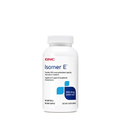 GNC Isomer E 400 Iu - 90 Softgels (90 Servings)