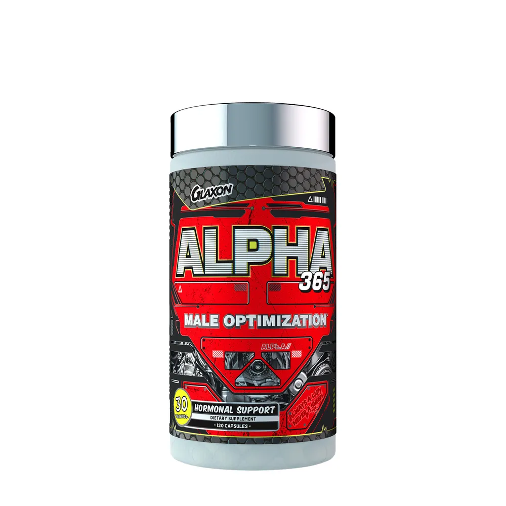 GLAXON Alpha 365 Male Optimization Healthy - 120 Capsules (30 Servings)