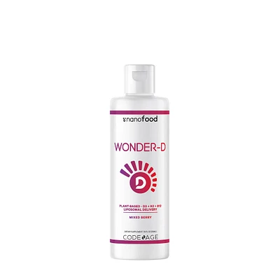 Codeage Wonder-D Plant-Based - Mixed Berry 7.6 Oz. (45 Servings)