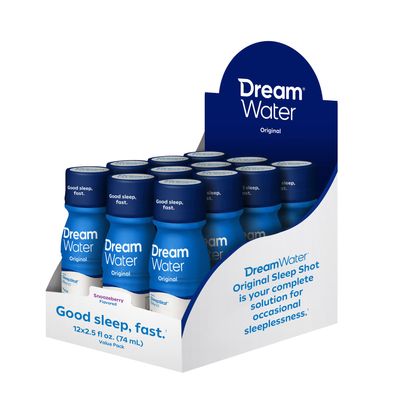 Dream Water Dreamwater Snoozeberry Sleep Shot - 12 Pack