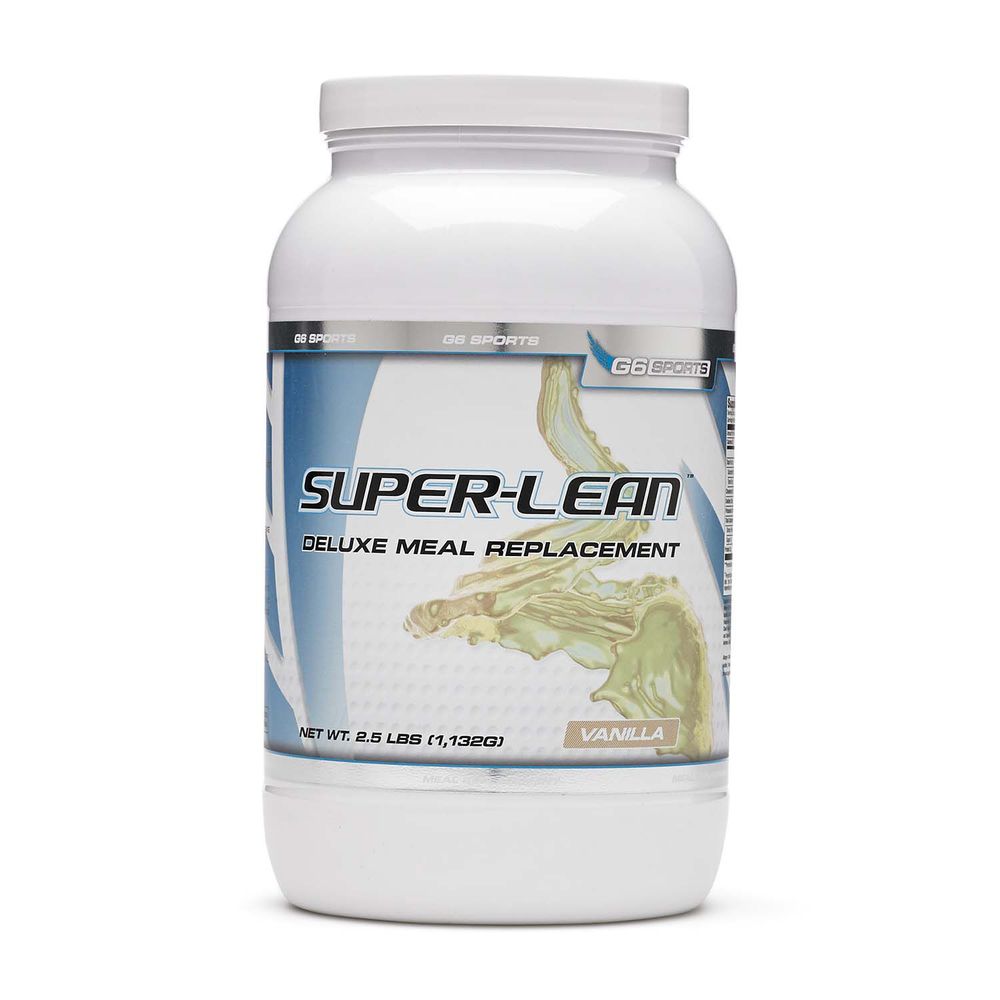 G6 Sports SuperHealthy -Lean Meal Replacement Healthy - Vanilla(16 Servings) Healthy - 2 lbs.