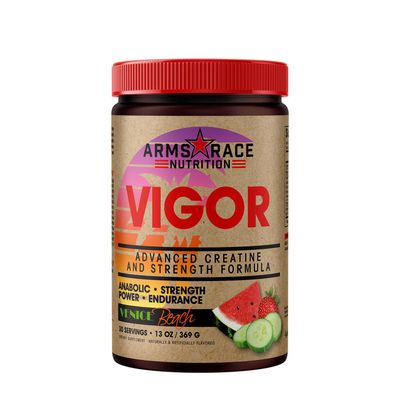 Arms Race Nutrition Vigor Creatine & Strength Formula Healthy - Venice Beach (30 Servings)