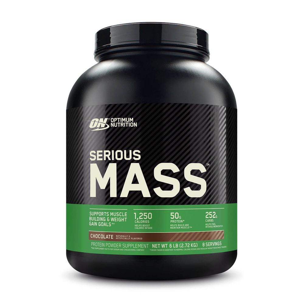 Optimum Nutrition Serious Mass - Chocolate (8 Servings) - 6 lbs.