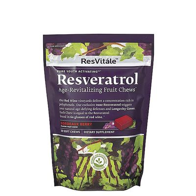 ResVitále Resveratrol Age-Revitalizing Fruit Chews - 30 Chews