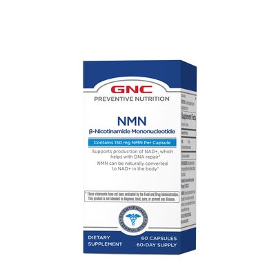 GNC Preventive Nutrition Nmn Β-Nicotinamide Mononucleotide - 60 Capsules