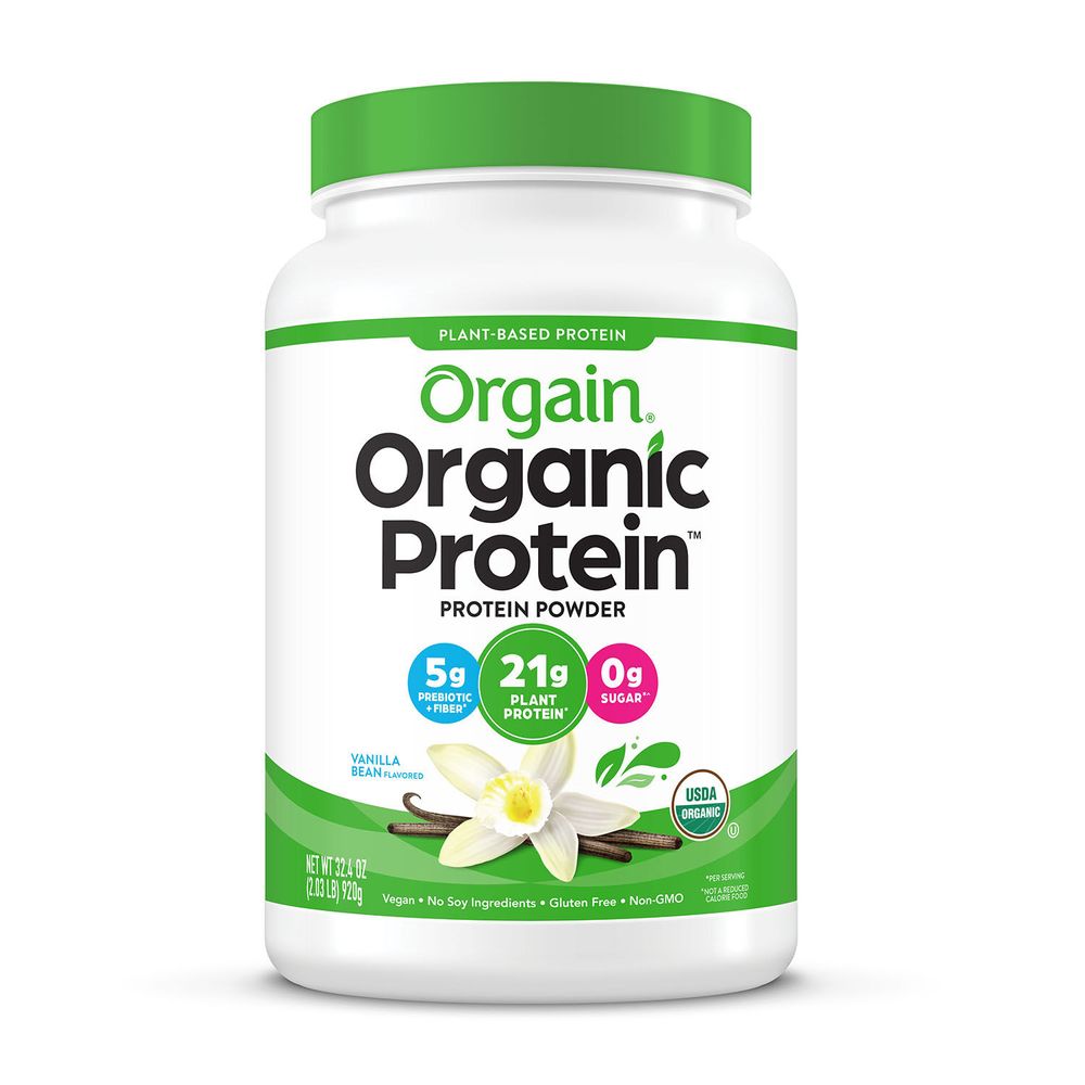 Orgain Organic Protein Vegan - Sweet Vanilla Bean (20 Servings) Vegan - 2 lbs.