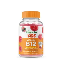 Lifeable Kids Vitamin B12 Vitamin B - 60 Gummies (30 Servings)